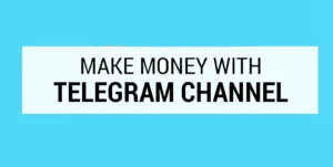 How to make money with telegram group